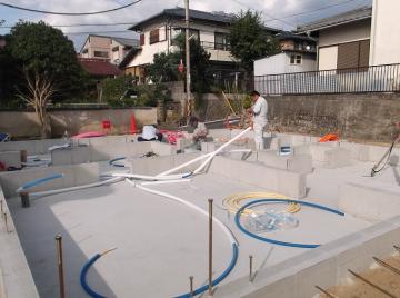 上棟前のだんどり炸裂