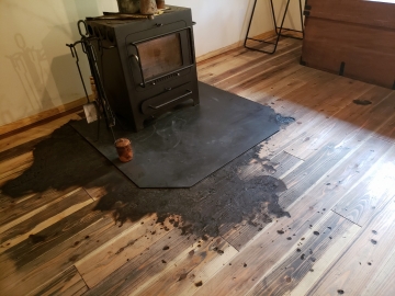 寸でのところで大火災に