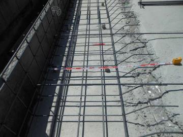 本日・配筋検査です