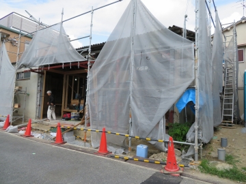 へ～んしん・倉庫から住宅に