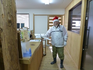 来訪サンタクロース