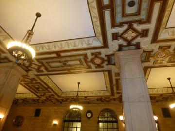 綿業会館にて・社長重役会