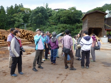 ゆすはら森林組合を訊ねて