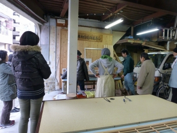 網戸と障子の張替え・ワークショップ