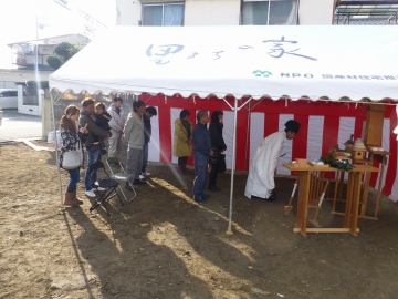 地鎮の儀と相成りました