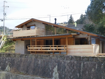 土間三和土やってました