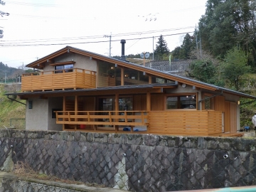 土壁と断熱材コラボであったか～い！