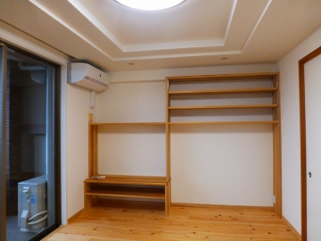 マンションにヒノキの香り