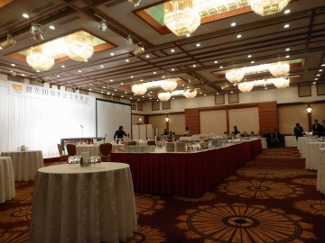 ４０周年に４０本のバラを