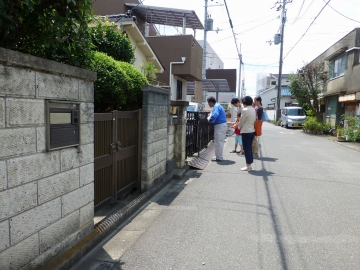 家族でする地鎮祭