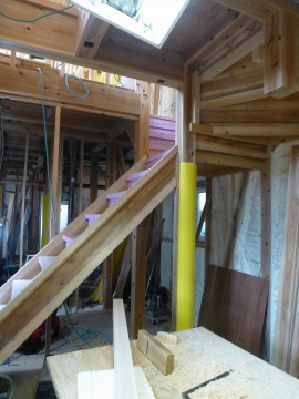 とっても上がりやすい階段です