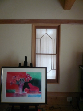 サクラの造り付家具