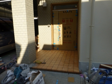 ＲＣ造２階建てのリフォーム完成まじか