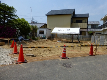 洲本で、仏式の地鎮祭をしました