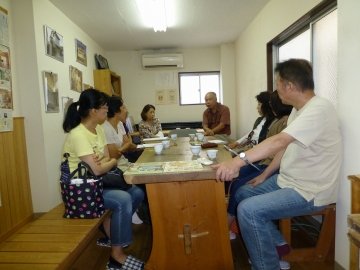 三和土（たたき）の実技