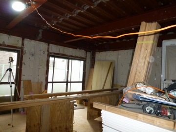 胴縁にテンションあがったよ