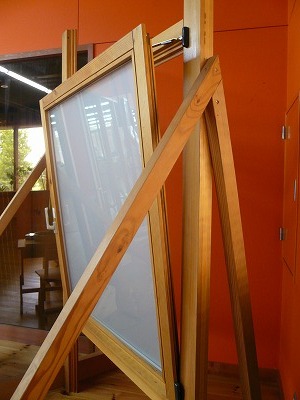 木製サッシ見学 VS えらいこっちゃ松原線