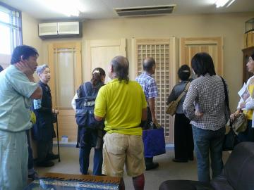 津山市の木製建具イマガワさんを訪ねて